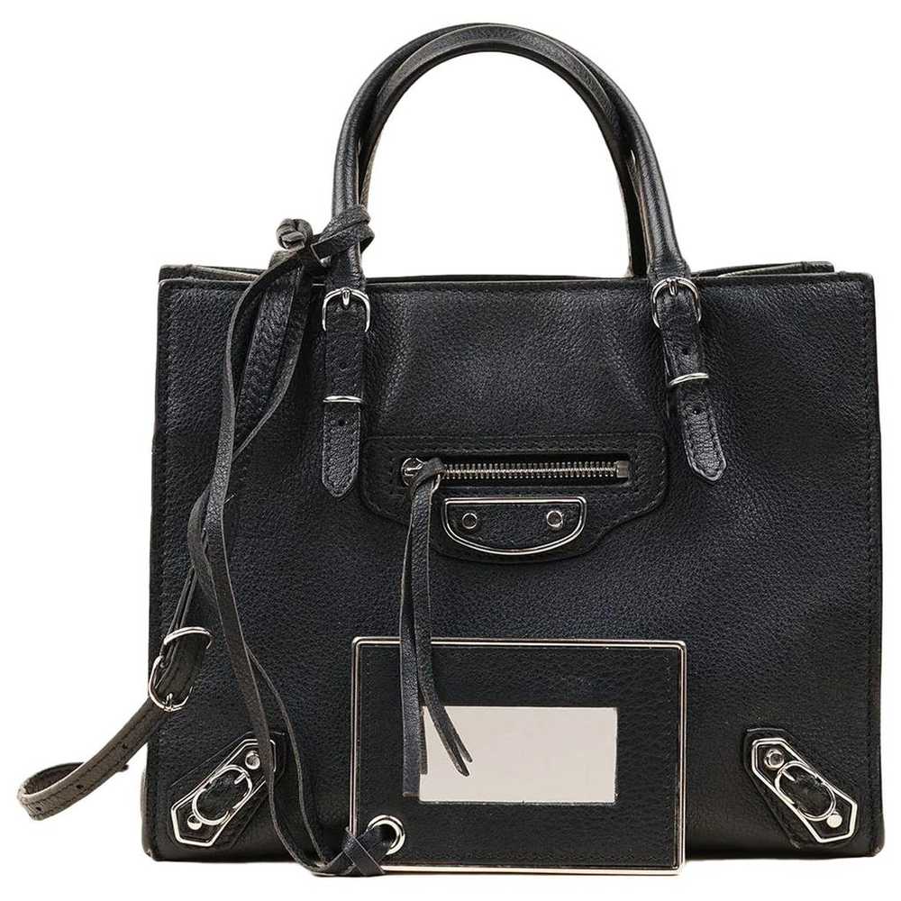 Balenciaga Papier leather handbag - image 1