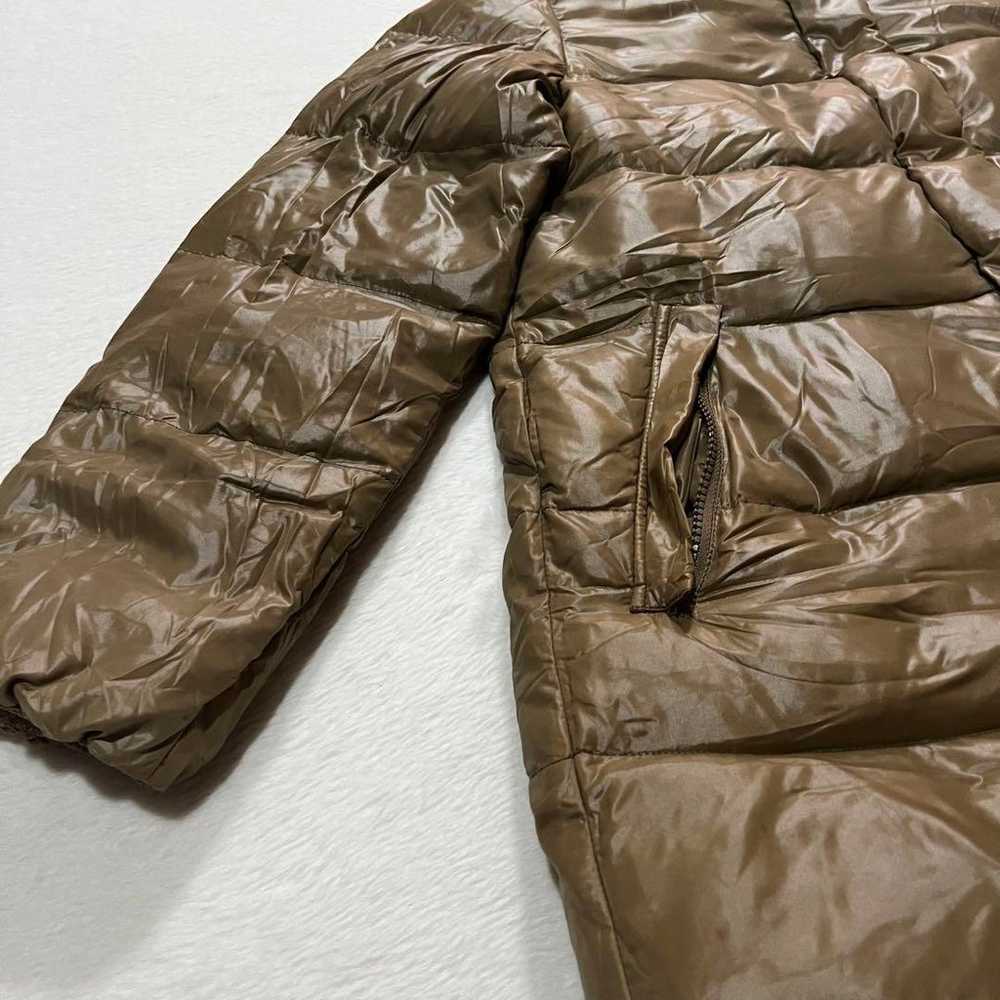 t664 [Gymflex] Down Jacket Down Coat Long Nylon - image 4