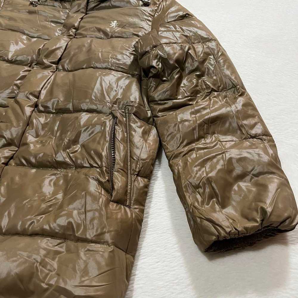 t664 [Gymflex] Down Jacket Down Coat Long Nylon - image 5