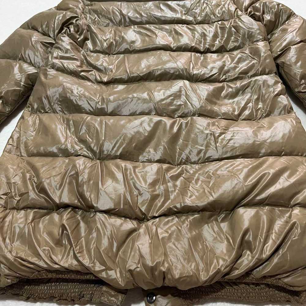 t664 [Gymflex] Down Jacket Down Coat Long Nylon - image 7