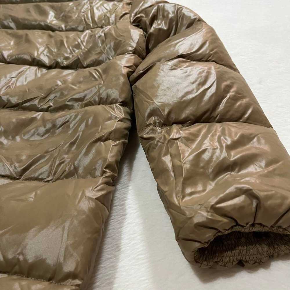 t664 [Gymflex] Down Jacket Down Coat Long Nylon - image 8