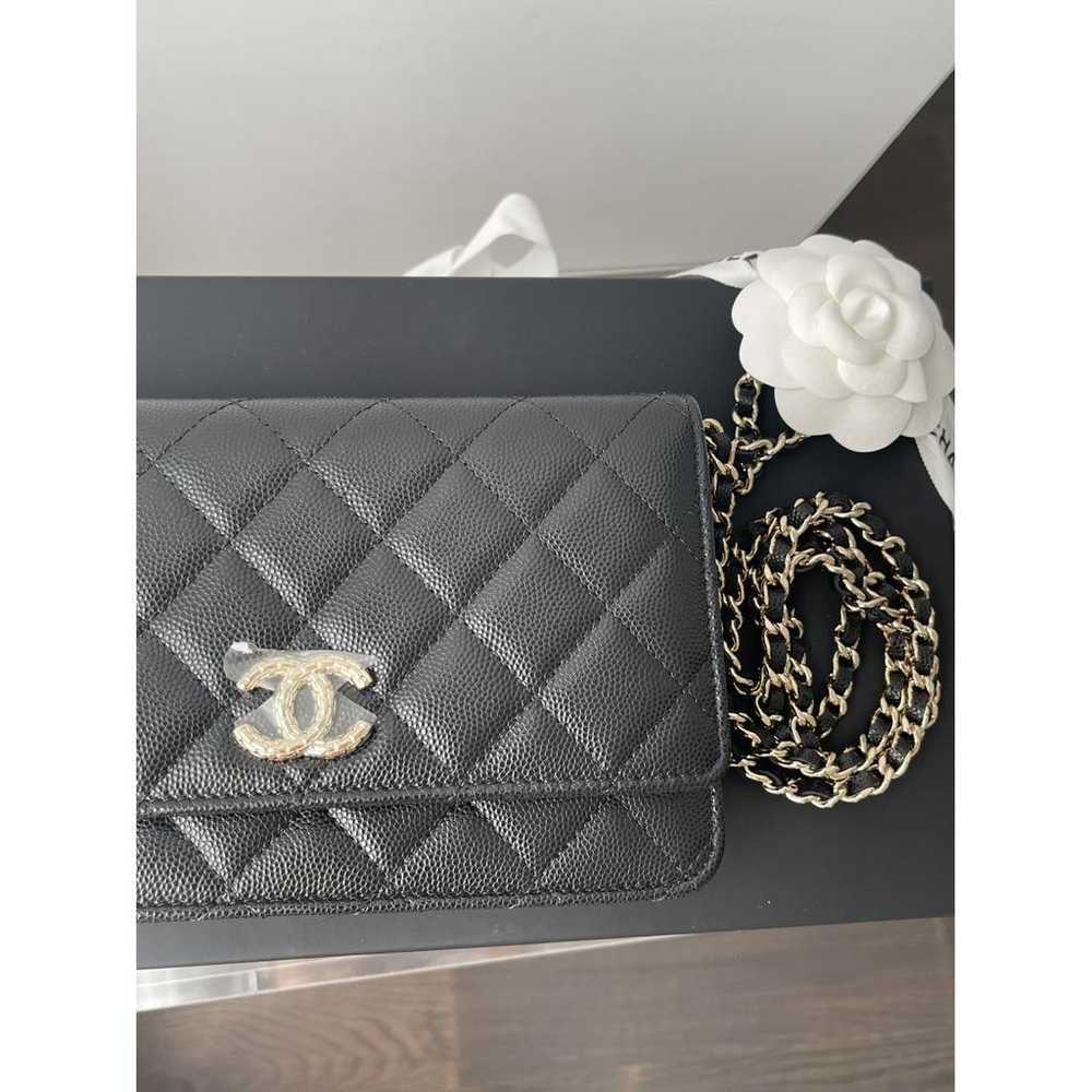 Chanel Trendy Cc Wallet on Chain leather crossbod… - image 3