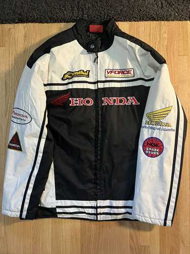 Honda × Racing × Vintage Honda racing jacket