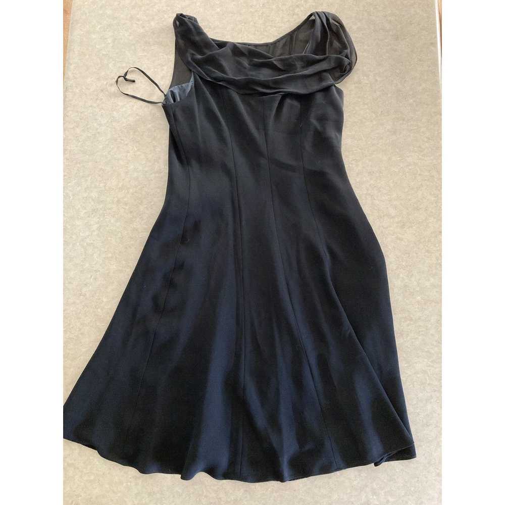 Jones New York Jones Wear Dress Black Chiffon Sle… - image 2