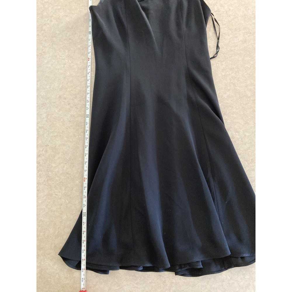 Jones New York Jones Wear Dress Black Chiffon Sle… - image 6