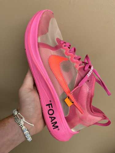 Nike × Off-White Nike zoom fly Off white-pink