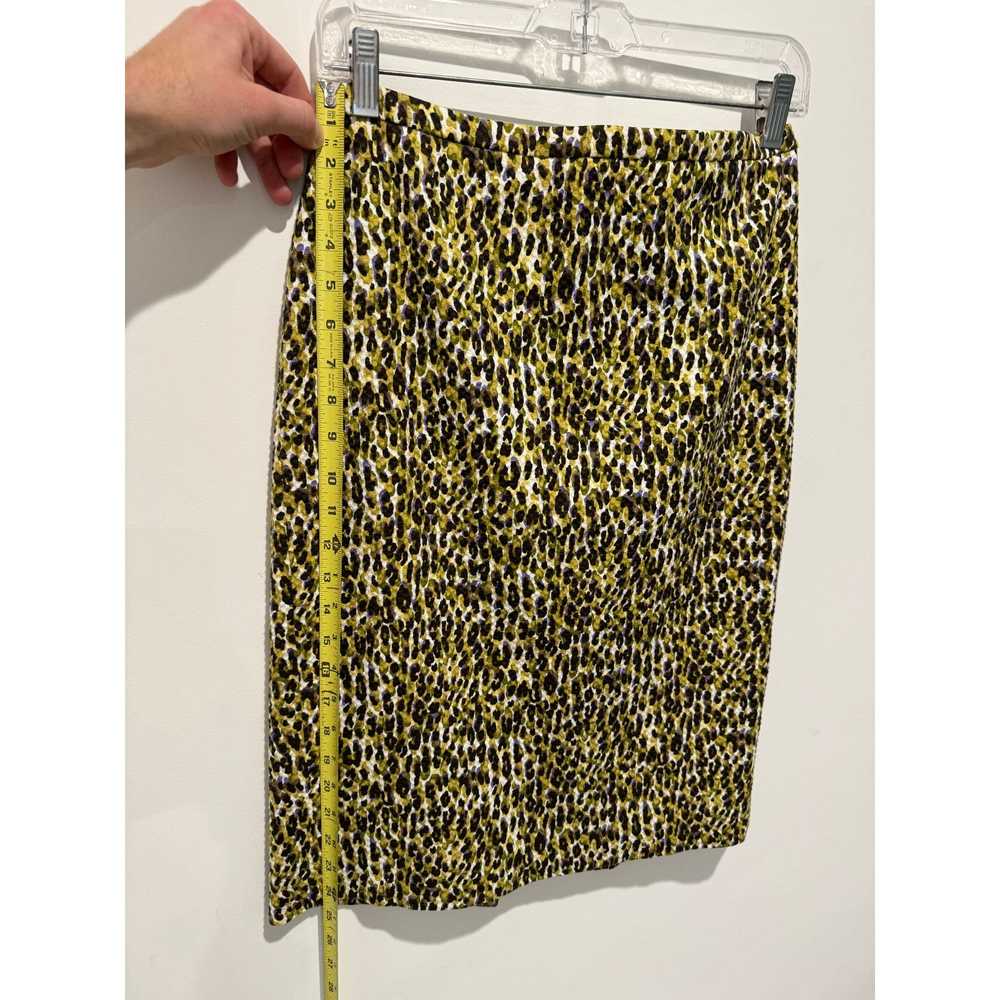 J.Crew J.Crew Textured Animal Print Yellow/Black … - image 4