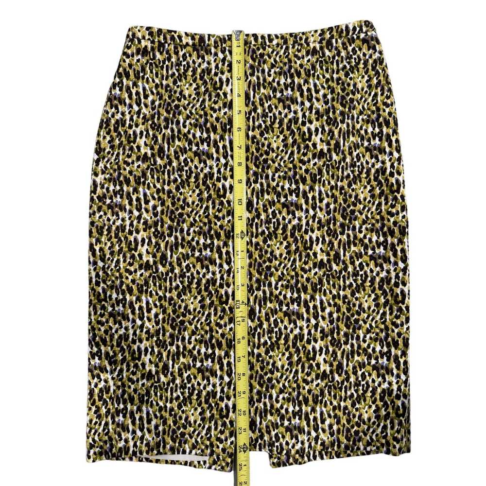 J.Crew J.Crew Textured Animal Print Yellow/Black … - image 5