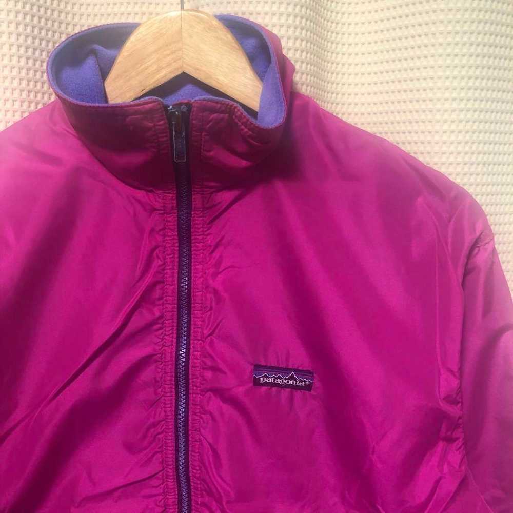 Vintage Patagonia Rare Fleece Nylon Jacket from t… - image 1