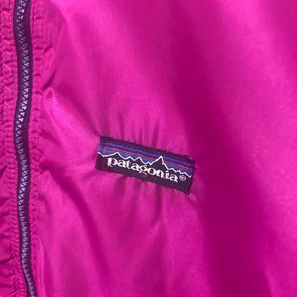 Vintage Patagonia Rare Fleece Nylon Jacket from t… - image 4