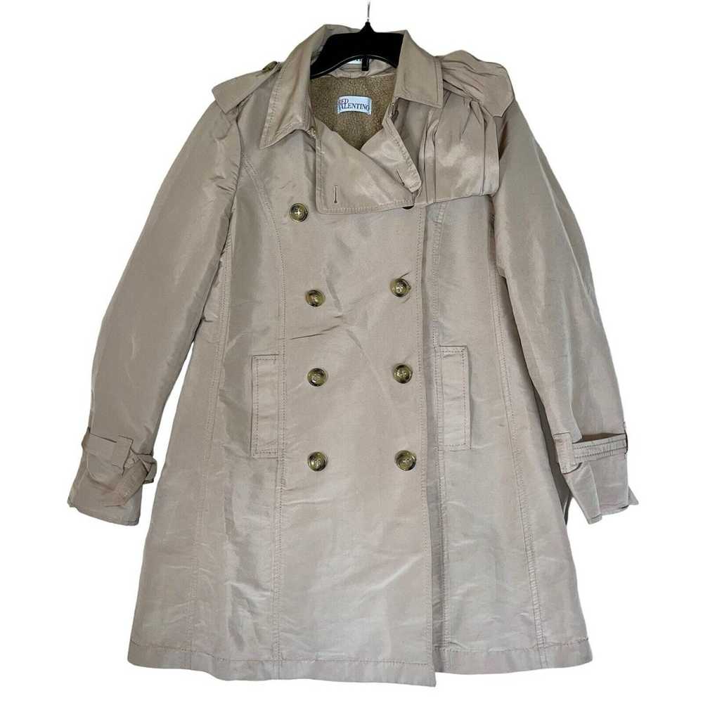 Red Valentino Trench Coat 4 S Neutral Beige Remov… - image 4