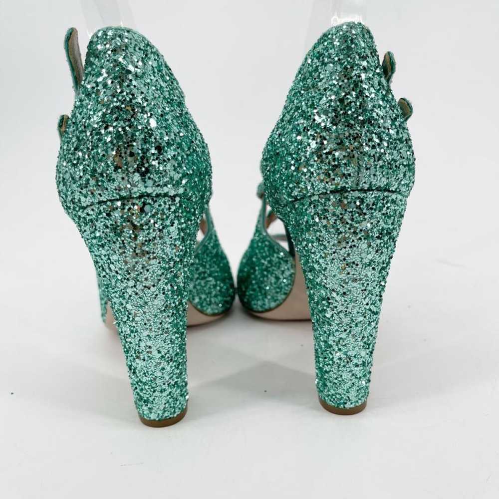 Miu Miu Glitter sandal - image 7