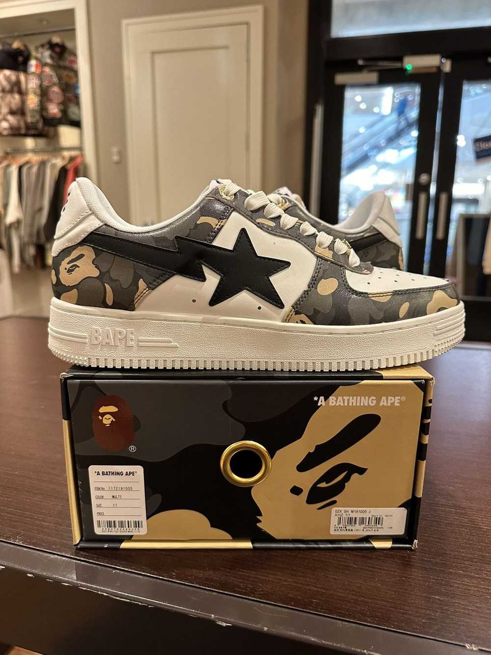 Bape Bapesta madison ave store exclusive - image 1