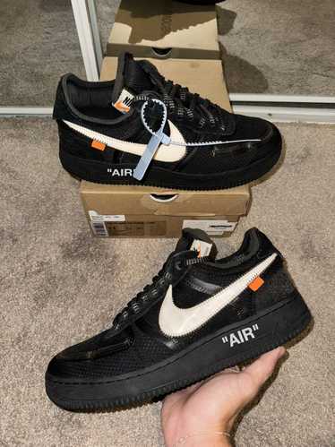 Nike Nike Air Force 1 Off White Black (Size 11) - image 1