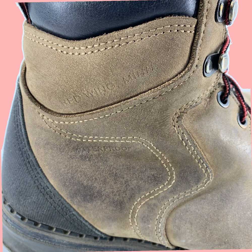 Red Wing ASTM Certified Waterproof Leather Upper … - image 6