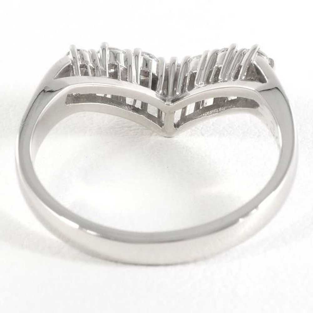 Other Other Platinum Diamond Ring Pm900 PT900 Siz… - image 4