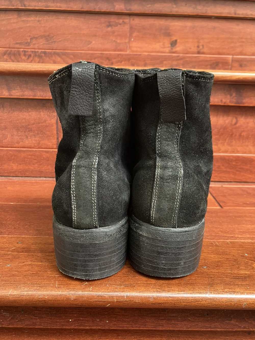 Guidi Black suede Guidi front zip - image 3