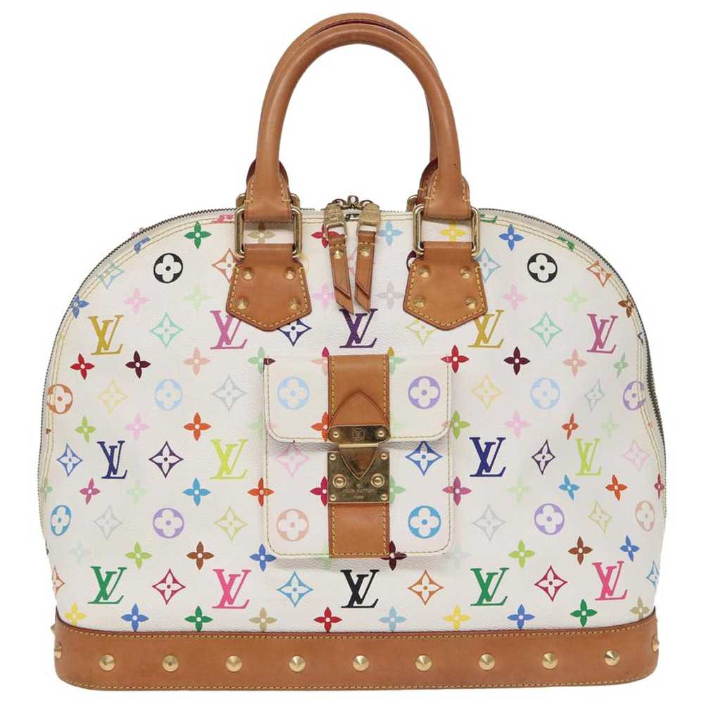 Louis Vuitton Alma cloth handbag - image 1