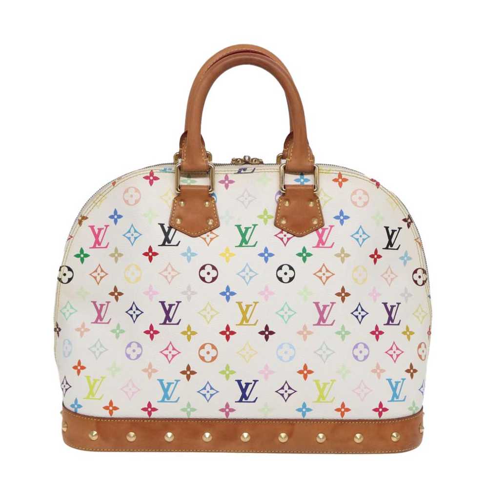 Louis Vuitton Alma cloth handbag - image 2