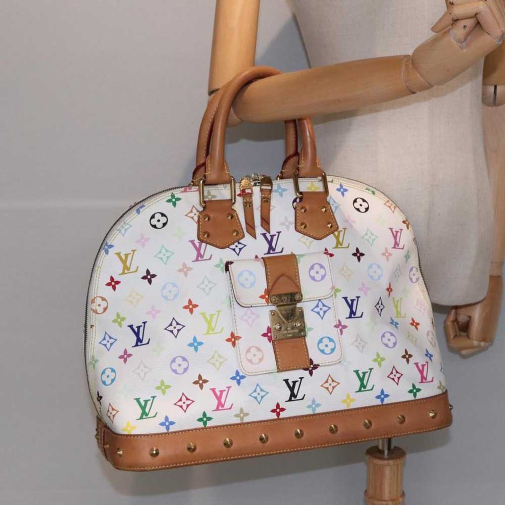 Louis Vuitton Alma cloth handbag - image 7