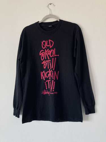 Stussy OLD SKOOL STILL KICKIN IT LONGSLEEVE