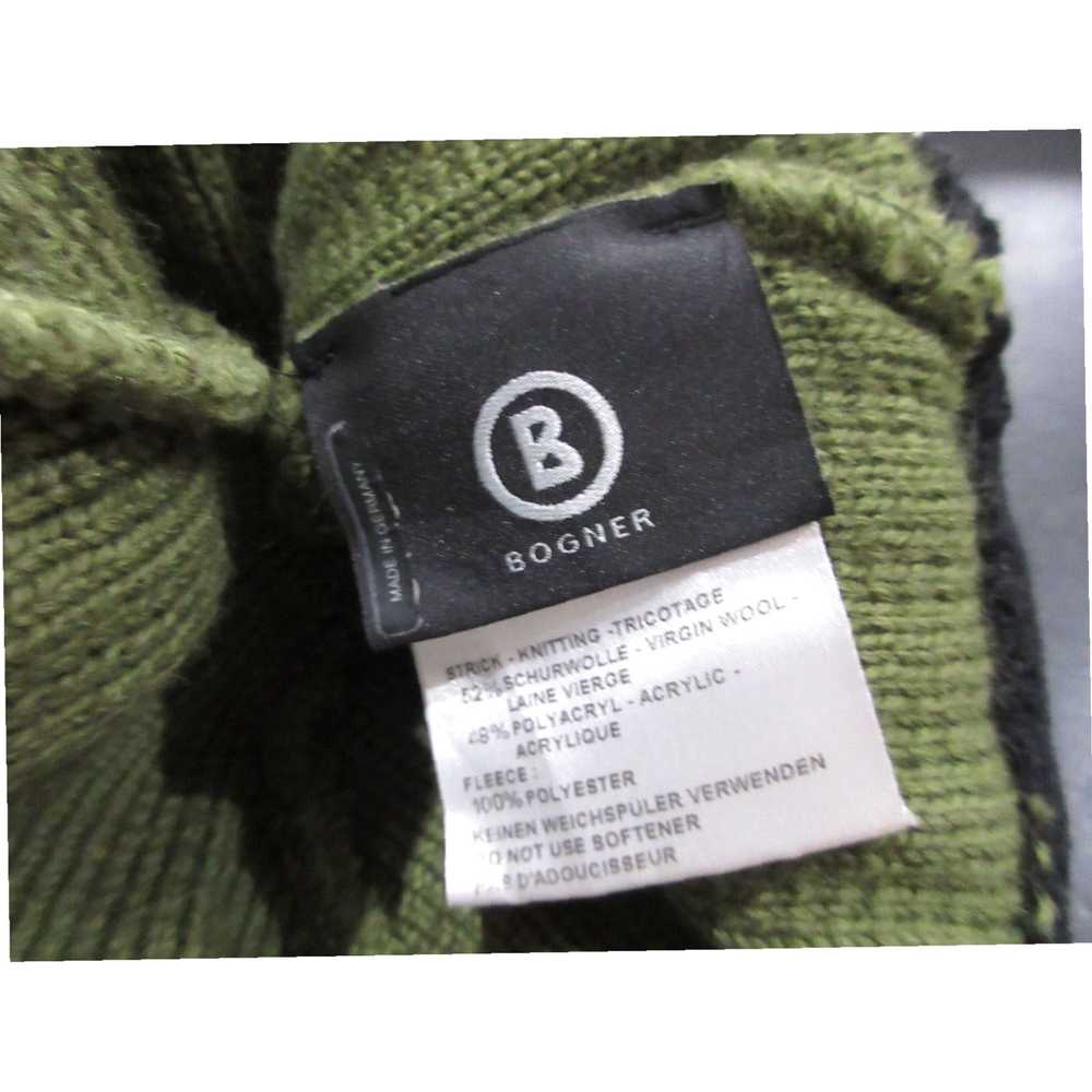 Bogner Green Black Logo Hiking Winter Mens VINTAG… - image 5