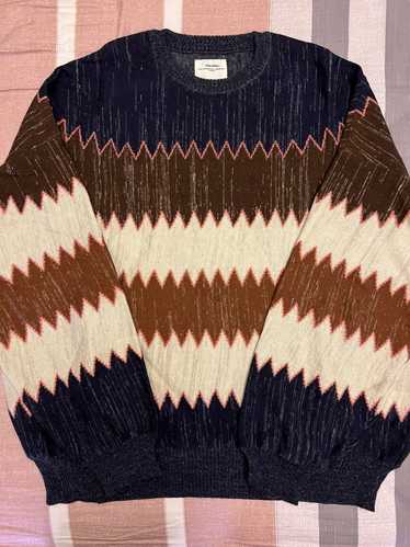 Visvim visvim 22ss amplus knit LS zig_zag knit swe