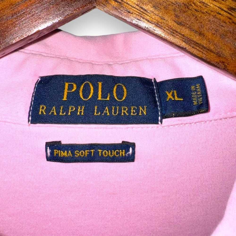 Polo Ralph Lauren Pink Polo Ralph Lauren Pima Sof… - image 2