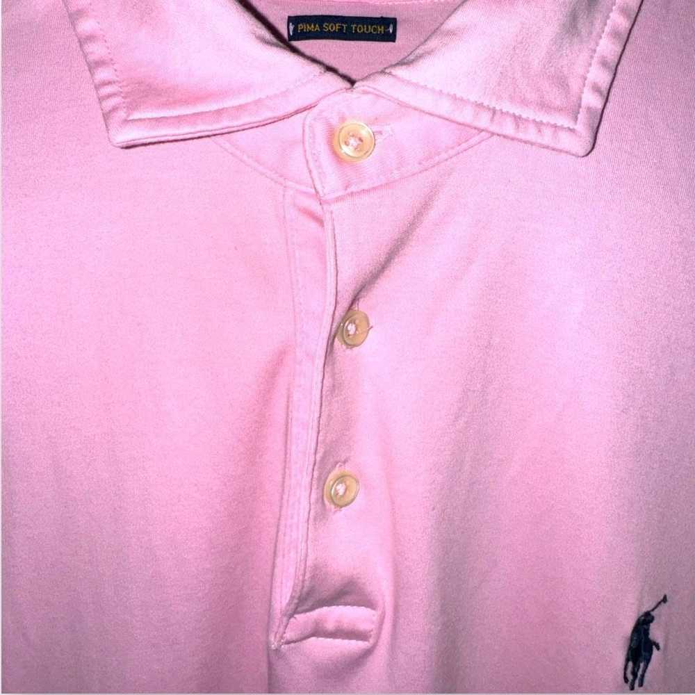 Polo Ralph Lauren Pink Polo Ralph Lauren Pima Sof… - image 3