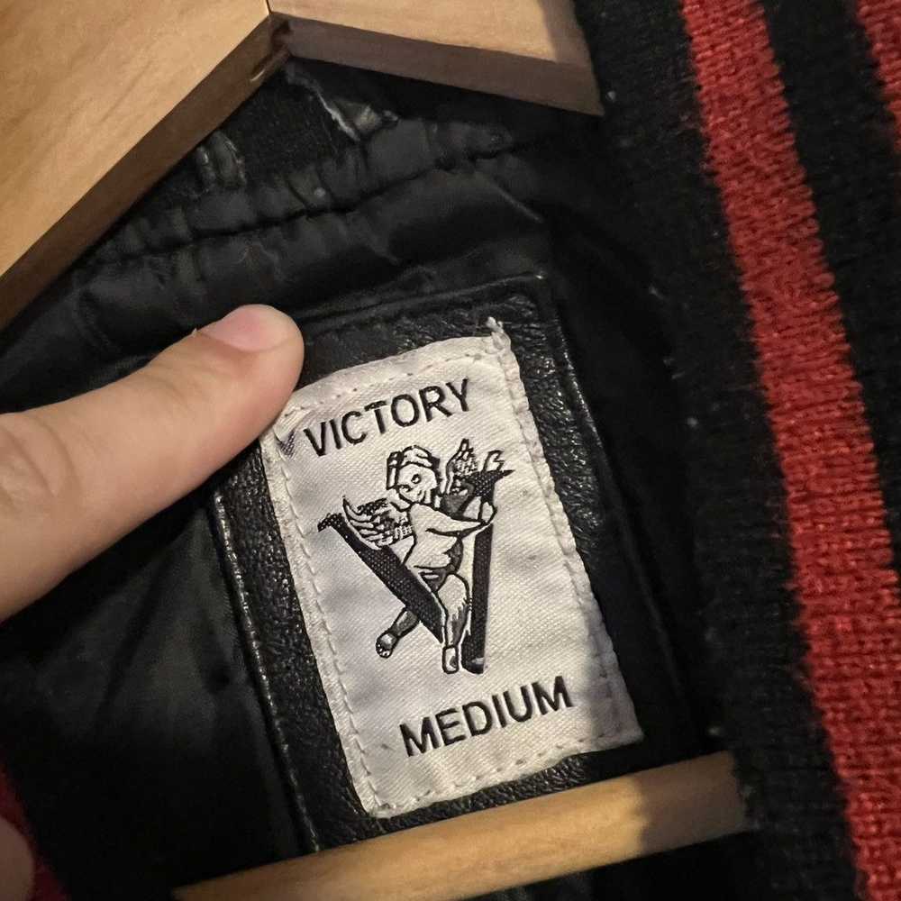 Varsity Jacket × Vintage Victory Motorcycles Vint… - image 5