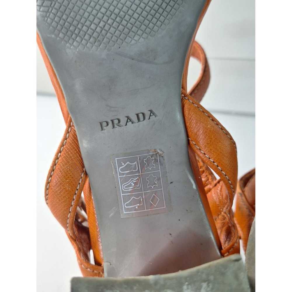 Prada Leather sandal - image 7