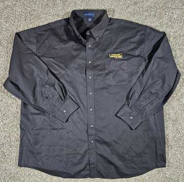 Designer USMC Vietnam Velocity 3X black button up… - image 1