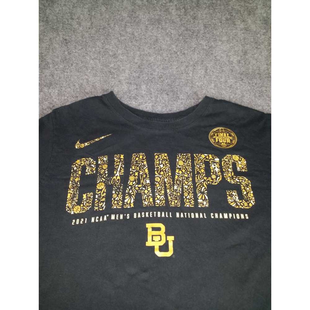 Nike Nike Baylor University Tshirt Men Sz L 2021 … - image 2