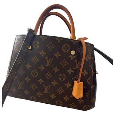 Louis Vuitton Montaigne leather handbag