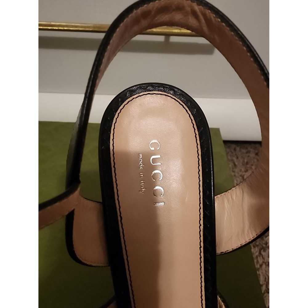 Gucci Leather heels - image 6