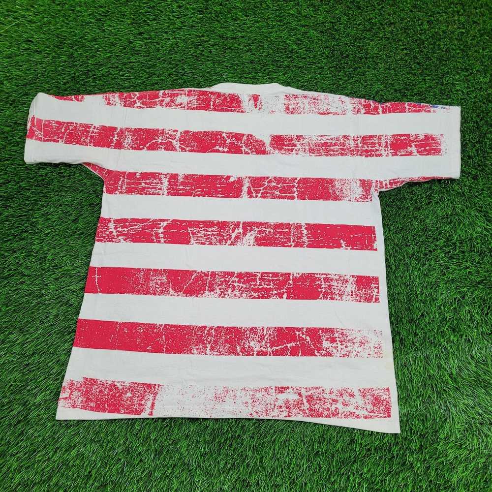 All Sport Vintage American Flag AOP Shirt XL 23x2… - image 2