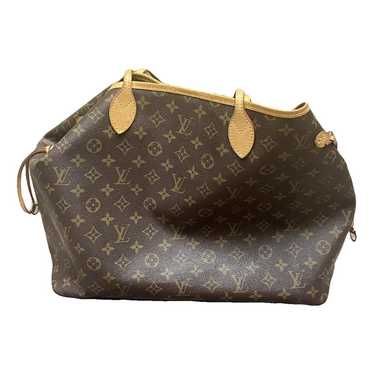 Louis Vuitton Neverfull leather tote