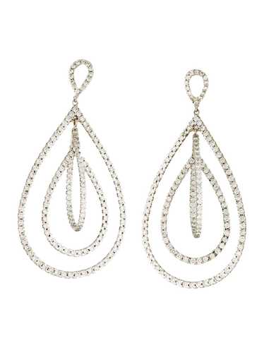 Earrings 18K White Gold - image 1