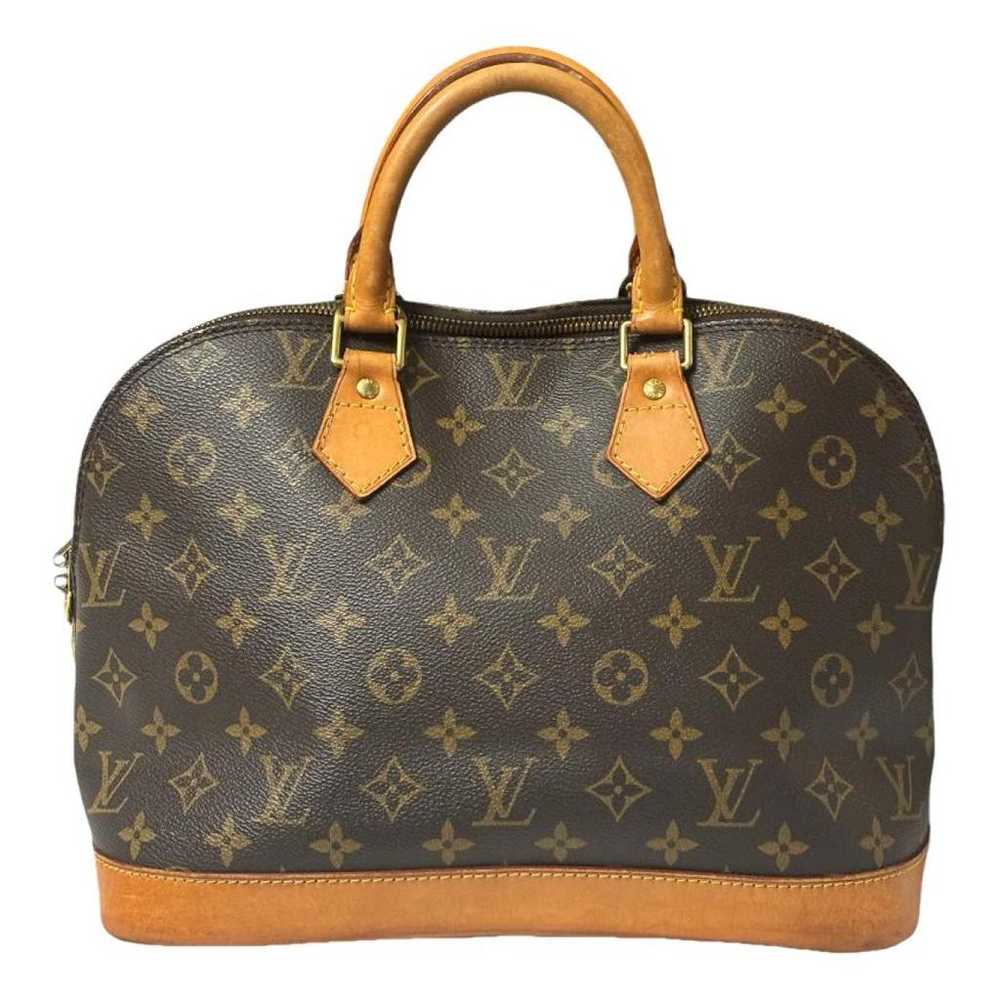 Louis Vuitton Alma leather handbag - image 1