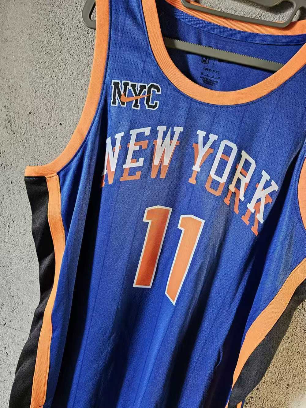 NBA New York Knicks #11 Jalen Brunson Jersey Home - image 3