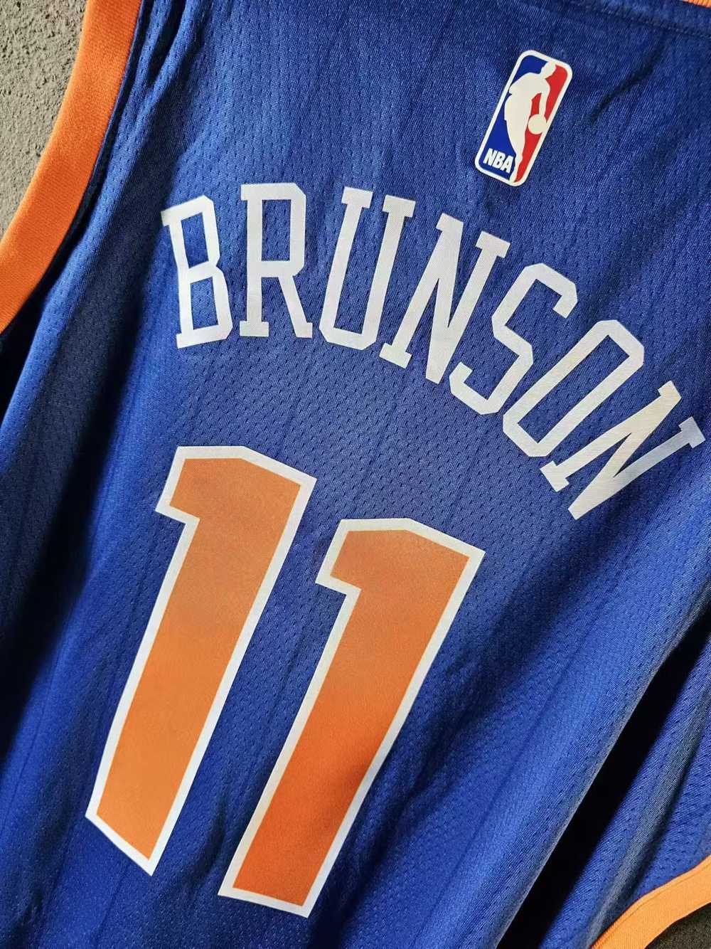 NBA New York Knicks #11 Jalen Brunson Jersey Home - image 4