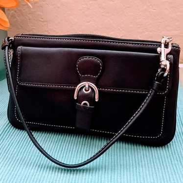 vintage coach old soho アクセサリーポーチ 黒 vintage coach old soho アクセサリーポーチ 黒