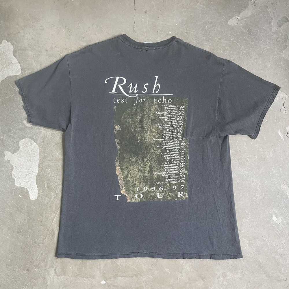 Archival Clothing × Band Tees × Vintage 1996 Rush… - image 2