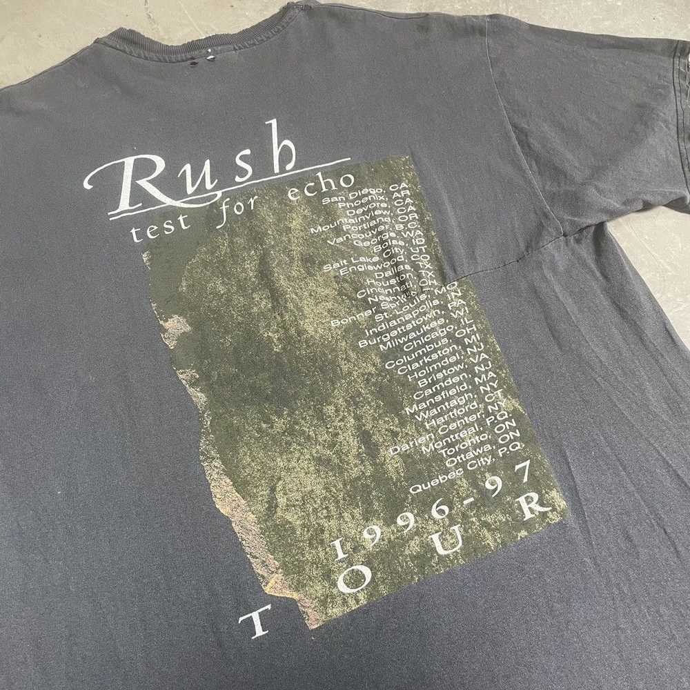 Archival Clothing × Band Tees × Vintage 1996 Rush… - image 3