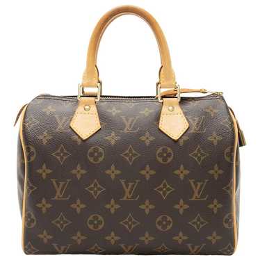 Louis Vuitton Speedy cloth satchel