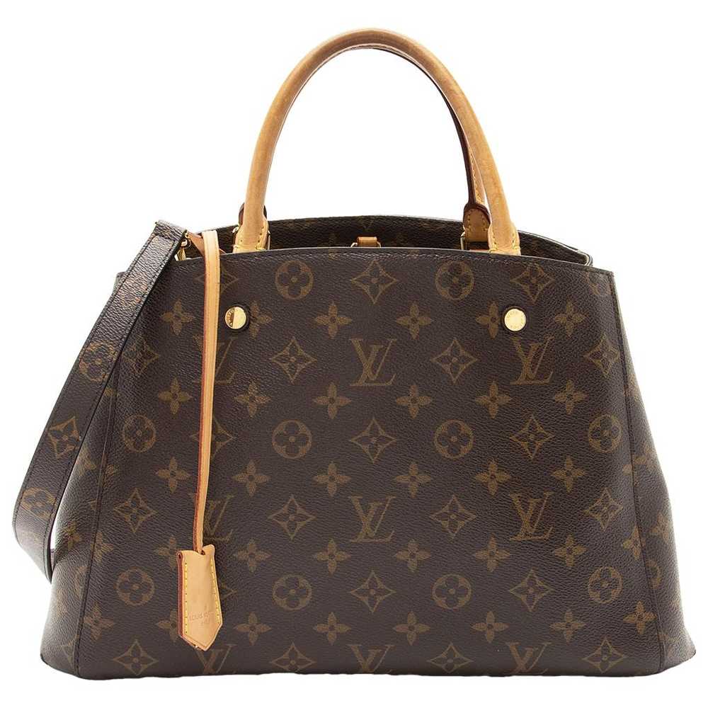 Louis Vuitton Montaigne cloth tote - image 1