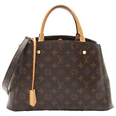 Louis Vuitton Montaigne cloth tote