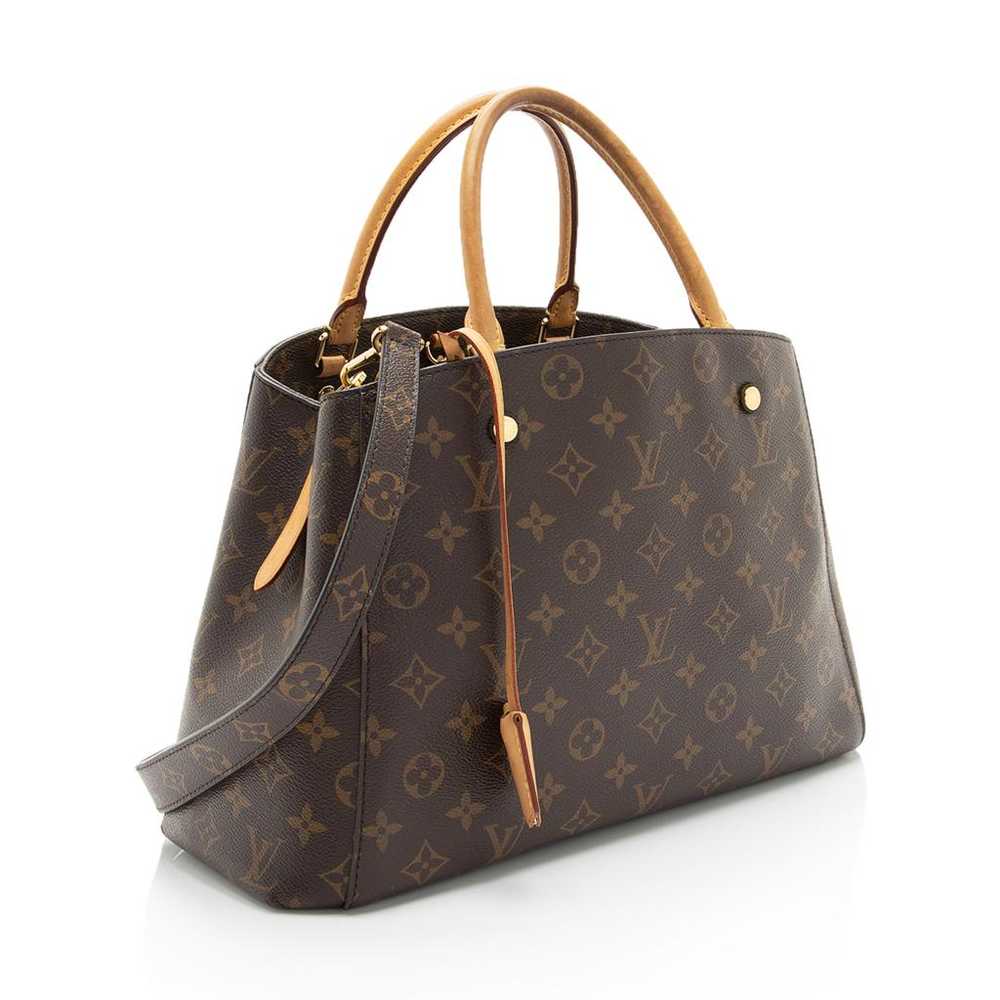 Louis Vuitton Montaigne cloth tote - image 2