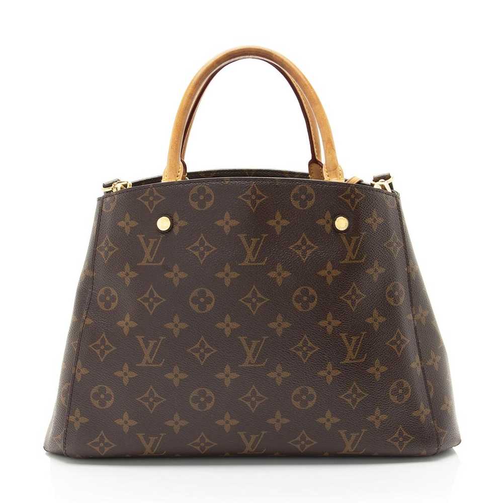 Louis Vuitton Montaigne cloth tote - image 3