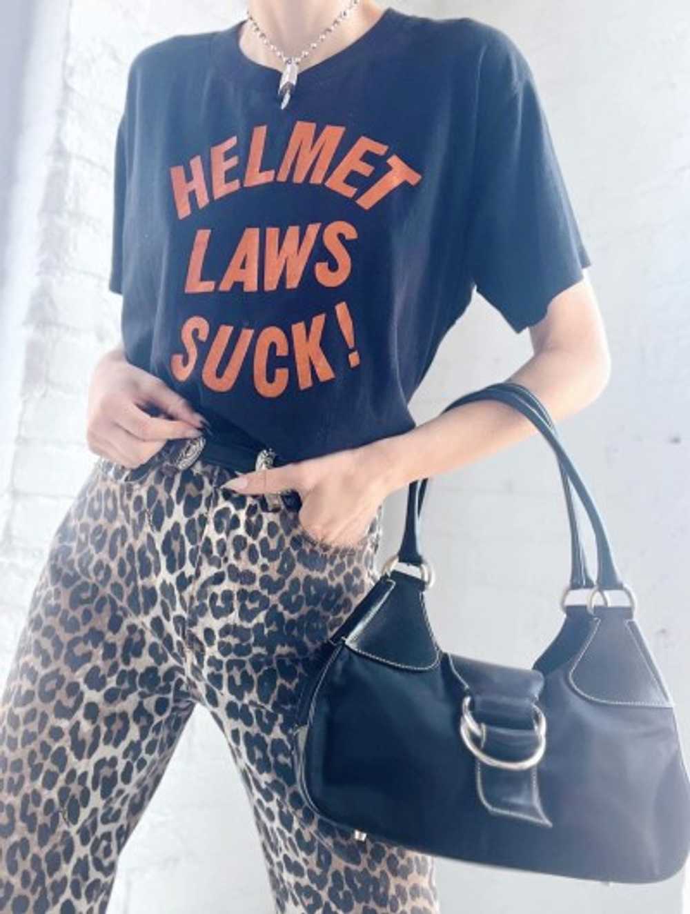 helmet laws suck! t-shirt - image 1